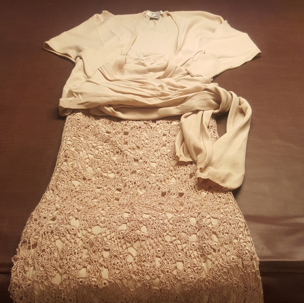 Spiegel Crochet Skirt with Matching Wrap Top